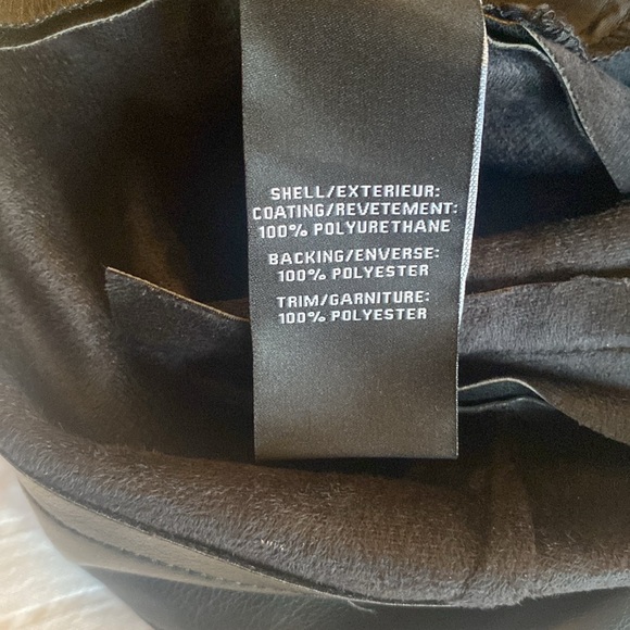 7 For All Mankind Leather Like Shorts - Picture 6 of 8